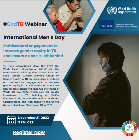 Multisectoral engagement to improve gender equity in TB and ensure no one is left behind